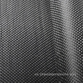 Material de fibra de carbono de tejido liso tela de tela